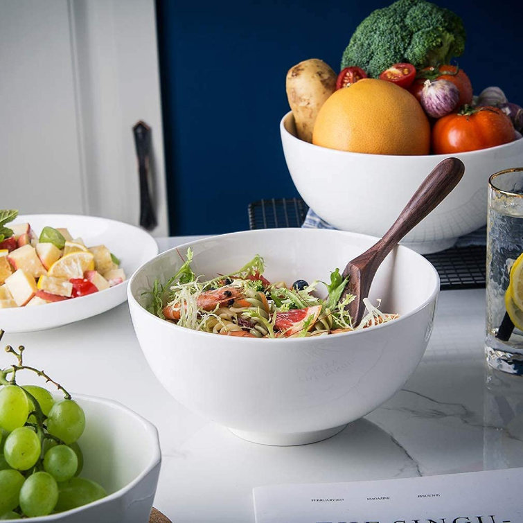 Latitude Run® Large Ceramic Soup Bowl, 8Inch Porcelain Serving Bowls